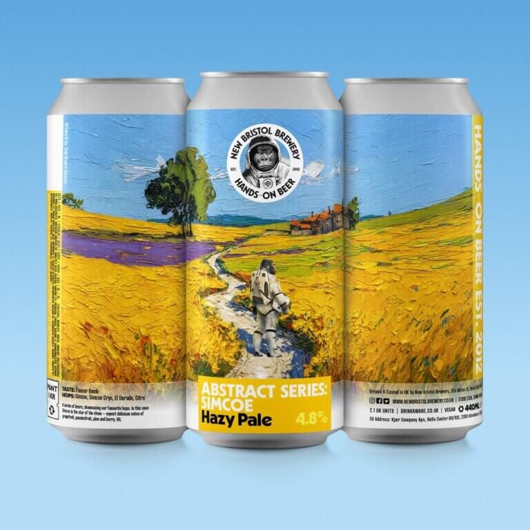 ABSTRACT SERIES: Simcoe Hazy Pale 4.8%